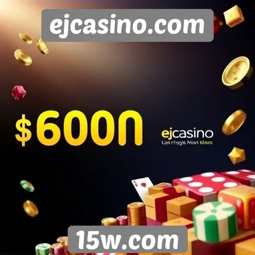 Ofertas de bônus disponíveis no site ejcasino.com